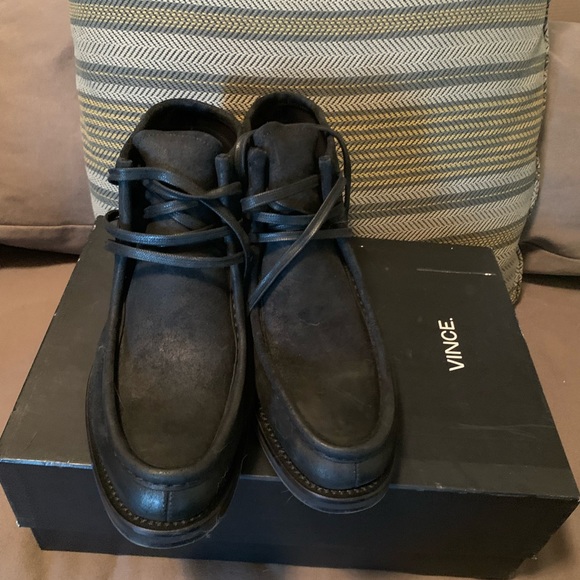 Vince Mens Mid Boots Lace Up - Picture 5 of 11